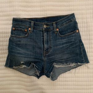 Levi’s High Waisted Shorts